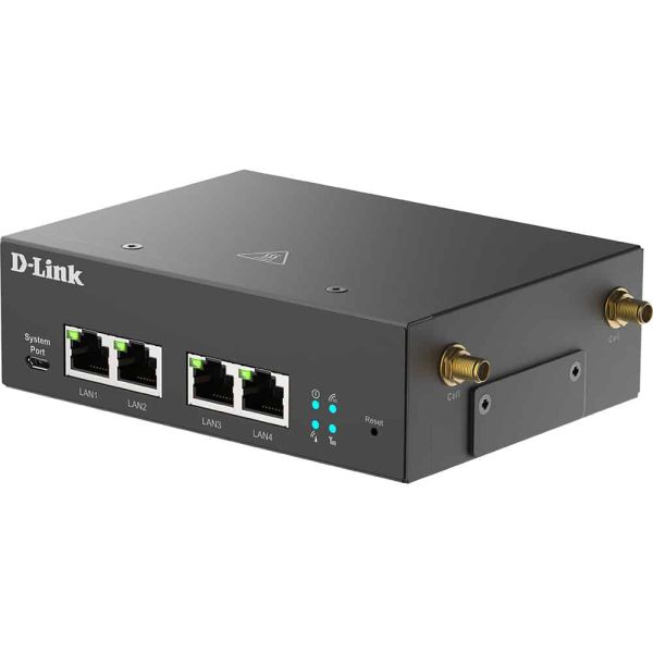 D-Link DWM-314-G bedrade router 4 Gigabit Ethernet Zwart (DWM-314-G)