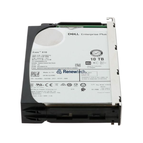 Dell 10TB 7.2K 3.5 SAS 12G 4Kn (JJVN2-RFB)