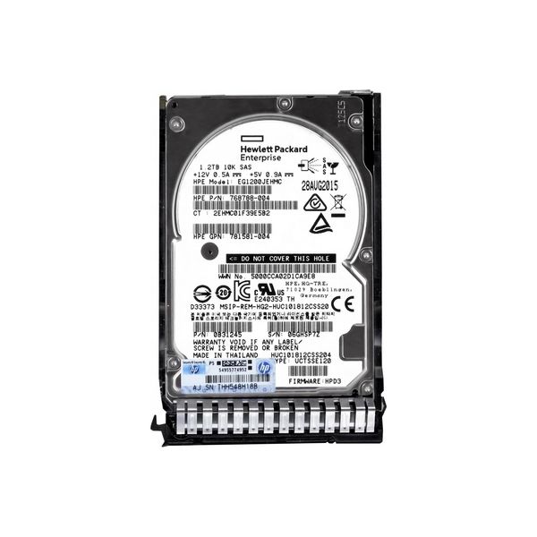 HP 600Gb 6GSAS 15K 3.5DP ENT HDD (517354-001-RFB)