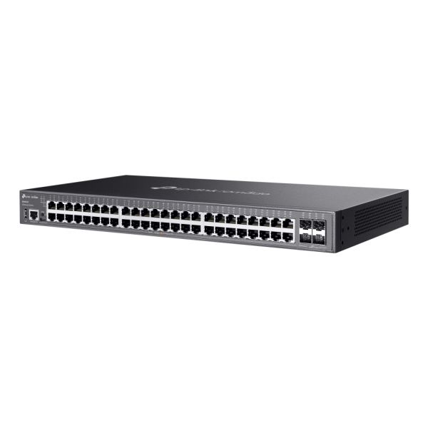 TP-Link Omada SG5452X netwerk-switch Managed L3 Gigabit Ethernet (10/100/1000) Zwart (SG5452X(UN)) TP-Link Omada SG5452X netwerk-switch Managed L3 Gigabit Ethernet (10/100/1000) Zwart (SG5452X(UN))