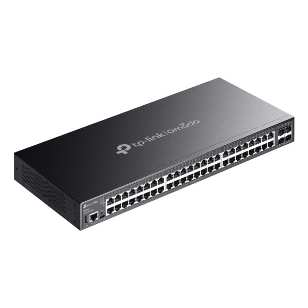 TP-Link Omada SG5452X netwerk-switch Managed L3 Gigabit Ethernet (10/100/1000) Zwart (SG5452X(UN)) TP-Link Omada SG5452X netwerk-switch Managed L3 Gigabit Ethernet (10/100/1000) Zwart (SG5452X(UN))