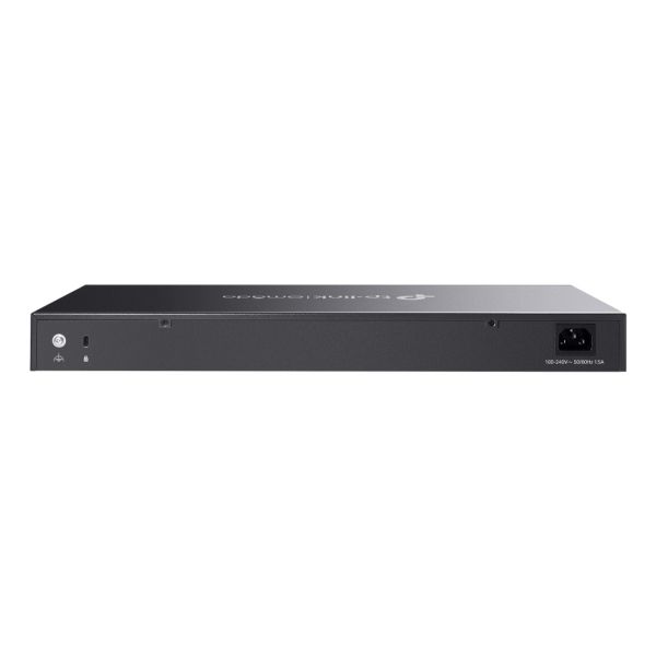TP-Link Omada SG5452X netwerk-switch Managed L3 Gigabit Ethernet (10/100/1000) Zwart (SG5452X(UN)) TP-Link Omada SG5452X netwerk-switch Managed L3 Gigabit Ethernet (10/100/1000) Zwart (SG5452X(UN))