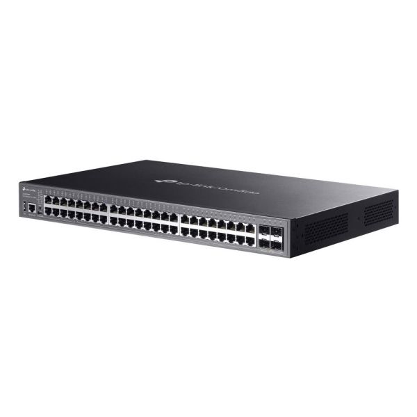 TP-Link Omada SG5452XMPP netwerk-switch Managed L3 Gigabit Ethernet (10/100/1000) Power over Ethernet (PoE) Zwart (SG5452XMPP(UN))