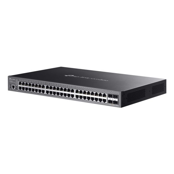 TP-Link Omada SG5452XMPP netwerk-switch Managed L3 Gigabit Ethernet (10/100/1000) Power over Ethernet (PoE) Zwart (SG5452XMPP(UN)) TP-Link Omada SG5452XMPP netwerk-switch Managed L3 Gigabit Ethernet (10/100/1000) Power over Ethernet (PoE) Zwart (SG5452XMPP(UN))