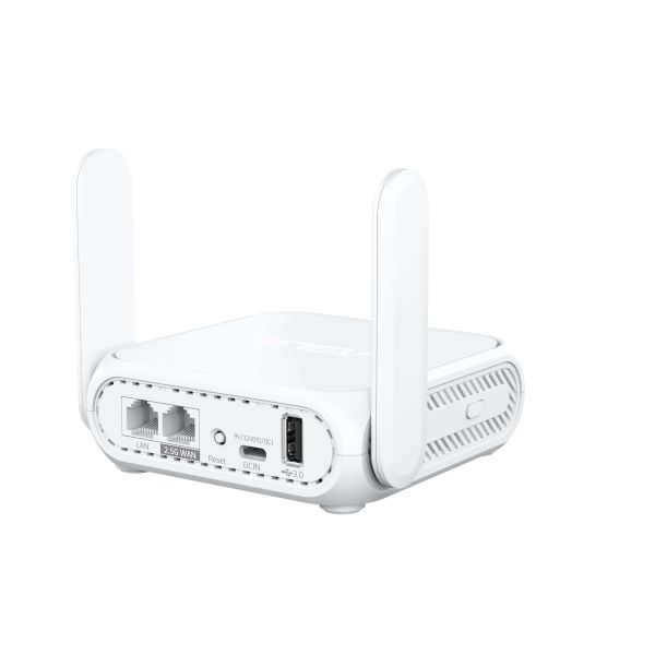 ASUS RT-BE58 Go draadloze router 2.5 Gigabit Ethernet Dual-band (2.4 GHz / 5 GHz) Wit (90IG09Q0-MO3C00)