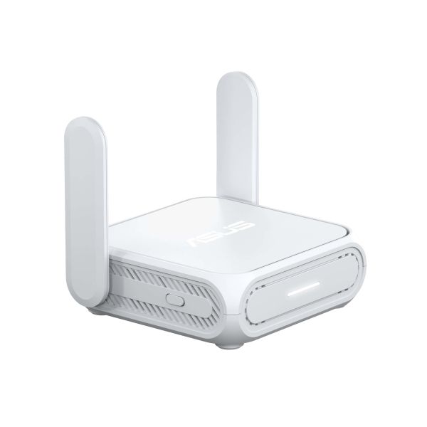 ASUS RT-BE58 Go draadloze router 2.5 Gigabit Ethernet Dual-band (2.4 GHz / 5 GHz) Wit (90IG09Q0-MO3C00)