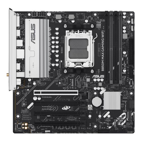 ASUS B850M MAX GAMING WIFI AMD B850 Socket AM5 micro ATX (90MB1LL0-M0EAY0)