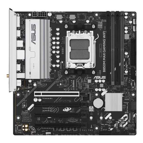 ASUS B850M MAX GAMING WIFI AMD B850 Socket AM5 micro ATX (90MB1LL0-M0EAY0)