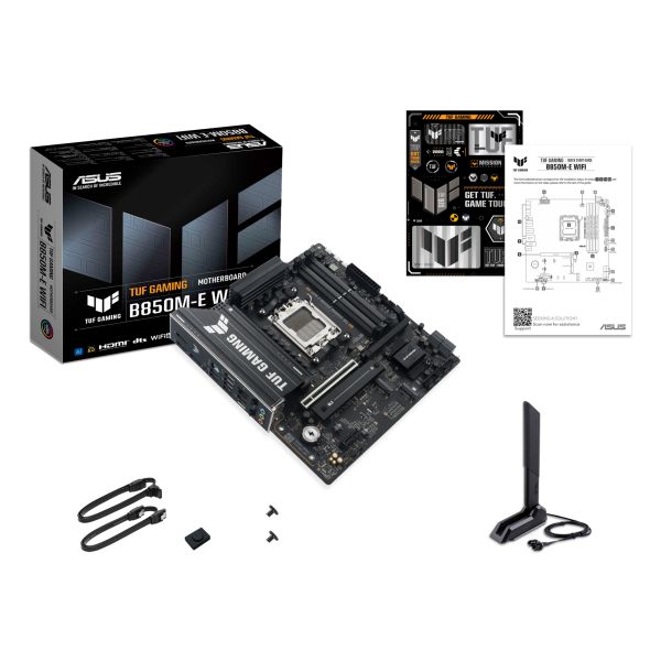 ASUS TUF GAMING B850M-E WIFI AMD B850 Socket AM5 micro ATX (90MB1LS0-M0EAY0)