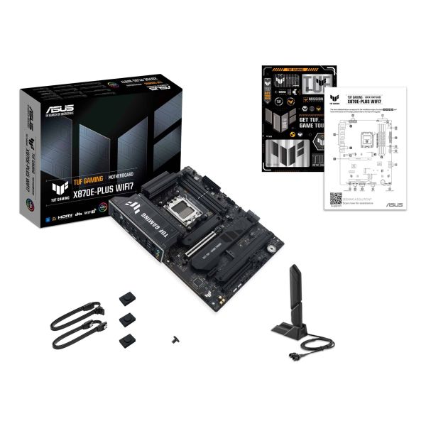 ASUS TUF GAMING X870E-PLUS WIFI7 AMD X870E Socket AM5 ATX (90MB1M70-M0EAY0)