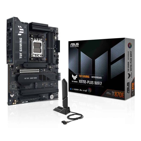 ASUS TUF GAMING X870E-PLUS WIFI7 AMD X870E Socket AM5 ATX (90MB1M70-M0EAY0)
