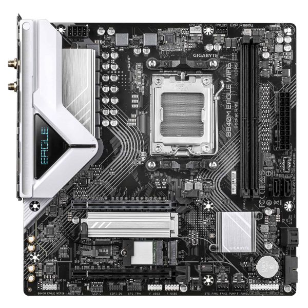 GIGABYTE B840M EAGLE WIFI6 moederbord AMD B840 Socket AM5 micro ATX (B840M EAGLE)