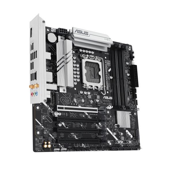 ASUS B860M MAX GAMING AX Intel B860 LGA 1851 (Socket V1) micro ATX (90MB1JZ0-M0EAY0)
