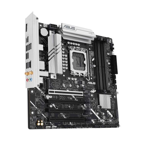 ASUS B860M MAX GAMING AX Intel B860 LGA 1851 (Socket V1) micro ATX (90MB1JZ0-M0EAY0)