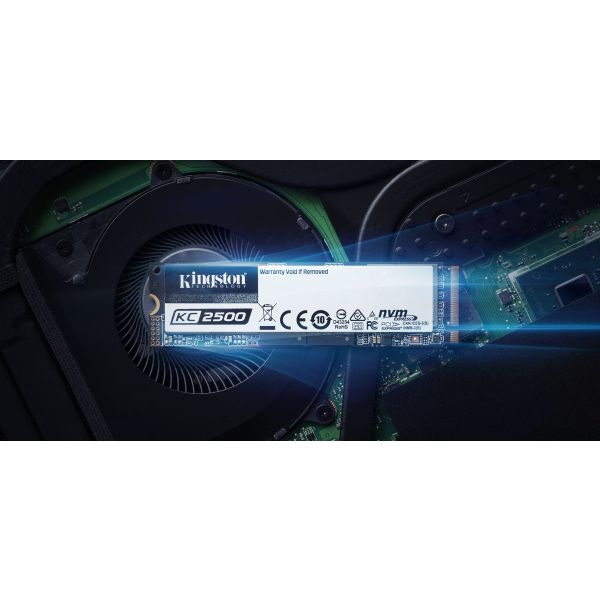 Kingston Technology KC2500 250 GB M.2 PCI Express 3.0 NVMe 3D TLC (SKC2500M8/250G)