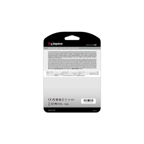 Kingston Technology KC2500 250 GB M.2 PCI Express 3.0 NVMe 3D TLC (SKC2500M8/250G)