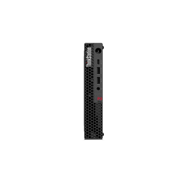 Lenovo ThinkStation P3 Tiny Gen 2 Intel Core Ultra 7 265 DDR5-SDRAM 512 GB SSD Windows 11 Pro Workstation Zwart (30K50025BF)
