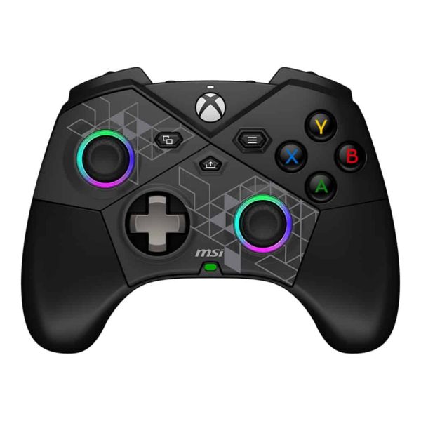 MSI FORCE PRO W CONTROLLER Zwart USB 2.0 Gamepad Analoog/digitaal Android, PC, Xbox One S, Xbox One X, Xbox Series S, Xbox Series X (S10-43G0130-C54) MSI FORCE PRO W CONTROLLER Zwart USB 2.0 Gamepad Analoog/digitaal Android, PC, Xbox One S, Xbox One X, Xbox Series S, Xbox Series X (S10-43G0130-C54)