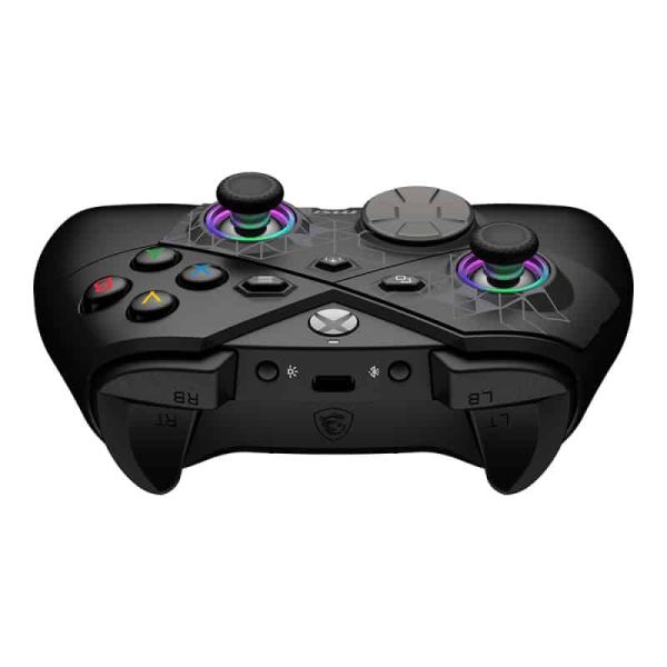 MSI FORCE PRO W CONTROLLER Zwart USB 2.0 Gamepad Analoog/digitaal Android, PC, Xbox One S, Xbox One X, Xbox Series S, Xbox Series X (S10-43G0130-C54)