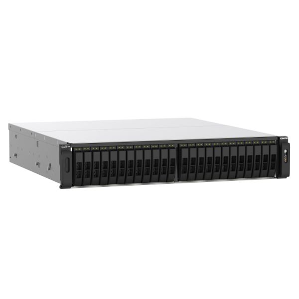 QNAP TS-H3088XU-RP NAS Rack (2U) Intel® Xeon® W-1270 64 GB DDR4 0 TB QuTS hero Zwart, Grijs (TS-H3088XU-RP-W1270-64G)
