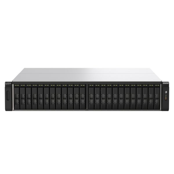 QNAP TS-H3088XU-RP NAS Rack (2U) Intel® Xeon® W-1270 64 GB DDR4 0 TB QuTS hero Zwart, Grijs (TS-H3088XU-RP-W1270-64G)