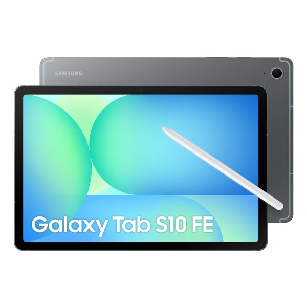 Samsung Galaxy Tab S10 FE Samsung Exynos 128 GB 27,7 cm (10.9") 8 GB Wi-Fi 6 (802.11ax) Android 15 Grijs (SM-X520NZAREUE) Samsung Galaxy Tab S10 FE Samsung Exynos 128 GB 27,7 cm (10.9") 8 GB Wi-Fi 6 (802.11ax) Android 15 Grijs (SM-X520NZAREUE)