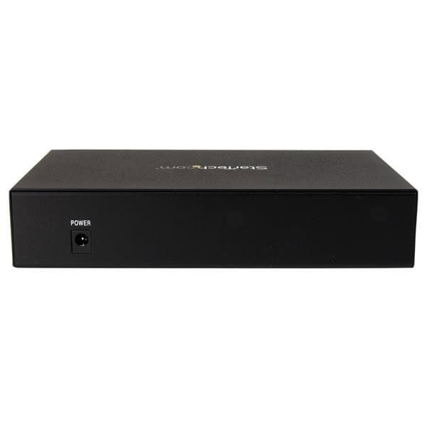 StarTech.com 8-poorts onbeheerde industriële gigabit Power over Ethernet switch 802.3af/at PoE+ switch op de wand monteerbaar (IES81000POE)