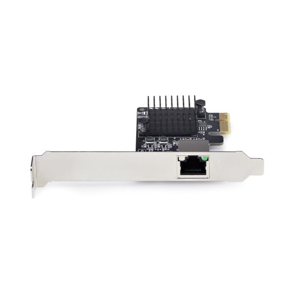 StarTech.com 1-Port 5G Gigabit PCIe Ethernet Adapter Kaart, 5G/2.5G/1G/100M/10M PCI Express Netwerkkaart, Realtek RTL8126, Windows en Linux, TAA Compliant (PR15GR-NETWORK-CARD) StarTech.com 1-Port 5G Gigabit PCIe Ethernet Adapter Kaart, 5G/2.5G/1G/100M/10M PCI Express Netwerkkaart, Realtek RTL8126, Windows en Linux, TAA Compliant (PR15GR-NETWORK-CARD)