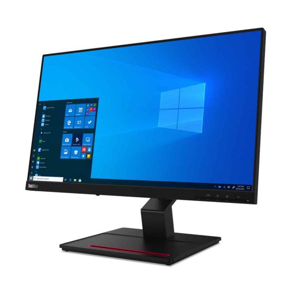 Lenovo ThinkVision T24t-20 60,5 cm (23.8") 1920 x 1080 Pixels Full HD LED Touchscreen Capacitief Zwart (62C5GAT1EU)