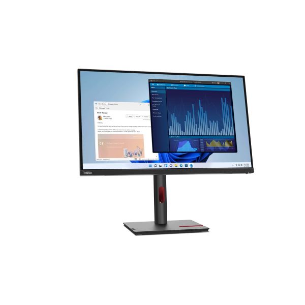 Lenovo ThinkVision T27p-30 LED display 68,6 cm (27") 3840 x 2160 Pixels 4K Ultra HD Zwart (63A9GAT1EU)