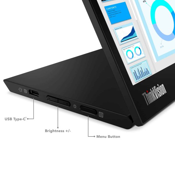 Lenovo ThinkVision M14d Monitor (63AAUAT6WL)