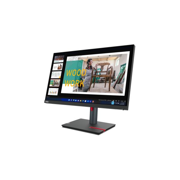 Lenovo ThinkVision P24q-30 computer monitor 60,5 cm (23.8") 2560 x 1440 Pixels Quad HD LED Zwart (63B4GAT6EU)