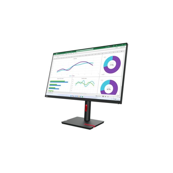 Lenovo ThinkVision T32p-30 80 cm (31.5") 3840 x 2160 Pixels 4K Ultra HD LED Zwart (63D2GAT1EU)