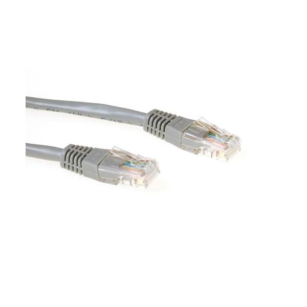 ACT Grijze 7 meter U/UTP CAT5E patchkabel met RJ45 connectoren (IB6007)