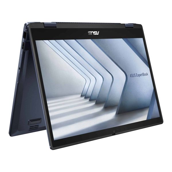 ASUS ExpertBook B3 Flip B3402FVA-EC1369X Intel® Core™ i7 i7-1355U Hybride (2-in-1) 35,6 cm (14") Touchscreen Full HD 24 GB DDR4-SDRAM 512 GB SSD Wi-Fi 6E (802.11ax) Windows 11 Pro US International Zwart (90NX07N1-M01H10)
