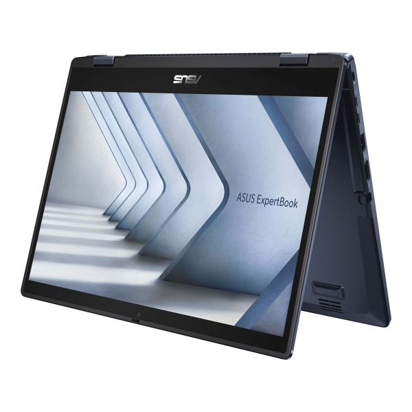 ASUS ExpertBook B3 Flip B3402FVA-EC1369X Intel® Core™ i7 i7-1355U Hybride (2-in-1) 35,6 cm (14") Touchscreen Full HD 24 GB DDR4-SDRAM 512 GB SSD Wi-Fi 6E (802.11ax) Windows 11 Pro US International Zwart (90NX07N1-M01H10)
