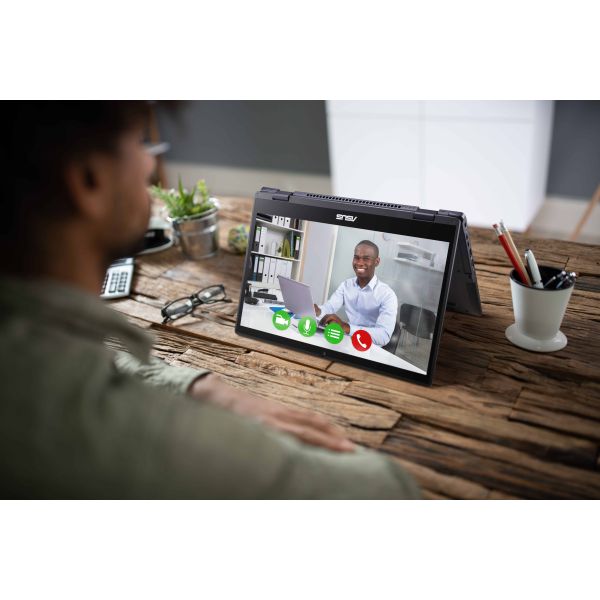 ASUS ExpertBook B3 Flip B3402FVA-EC1369X Intel® Core™ i7 i7-1355U Hybride (2-in-1) 35,6 cm (14") Touchscreen Full HD 24 GB DDR4-SDRAM 512 GB SSD Wi-Fi 6E (802.11ax) Windows 11 Pro US International Zwart (90NX07N1-M01H10)
