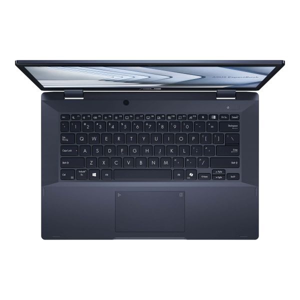 ASUS ExpertBook B3 Flip B3402FVA-EC1369X Intel® Core™ i7 i7-1355U Hybride (2-in-1) 35,6 cm (14") Touchscreen Full HD 24 GB DDR4-SDRAM 512 GB SSD Wi-Fi 6E (802.11ax) Windows 11 Pro US International Zwart (90NX07N1-M01H10)