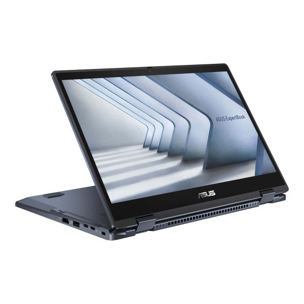ASUS ExpertBook B3 Flip B3402FVA-EC1369X Intel® Core™ i7 i7-1355U Hybride (2-in-1) 35,6 cm (14") Touchscreen Full HD 24 GB DDR4-SDRAM 512 GB SSD Wi-Fi 6E (802.11ax) Windows 11 Pro US International Zwart (90NX07N1-M01H10)