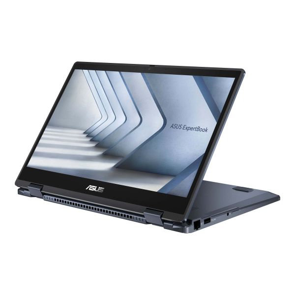 ASUS ExpertBook B3 Flip B3402FVA-EC1369X Intel® Core™ i7 i7-1355U Hybride (2-in-1) 35,6 cm (14") Touchscreen Full HD 24 GB DDR4-SDRAM 512 GB SSD Wi-Fi 6E (802.11ax) Windows 11 Pro US International Zwart (90NX07N1-M01H10)