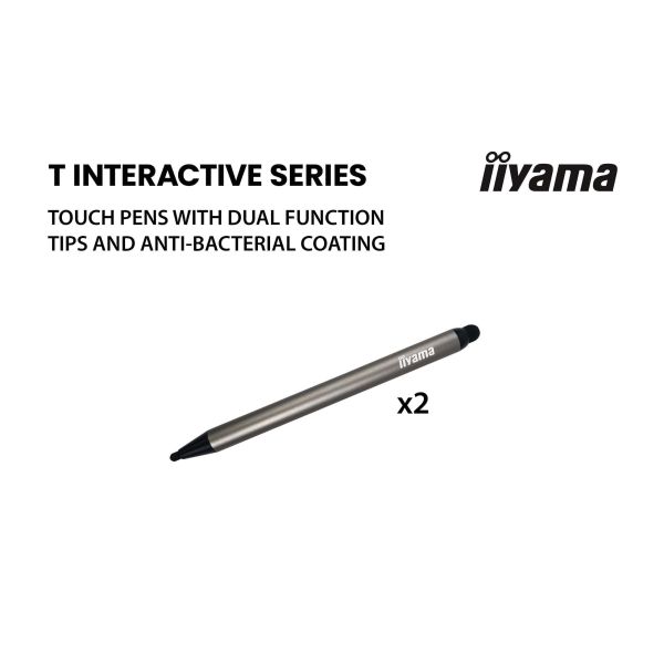 iiyama T6529AS-B1AG beeldkrant Interactief flatscreen 163,8 cm (64.5") LED Wifi 500 cd/m² 4K Ultra HD Zwart Touchscreen Type processor Android 24/7 (T6529AS-B1AG)