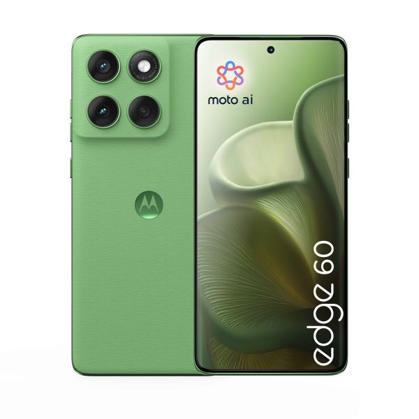 Motorola edge 60 16,9 cm (6.67") Dual SIM Android 15 5G USB Type-C 12 GB 512 GB 5200 mAh Groen (PB7H0021ES)