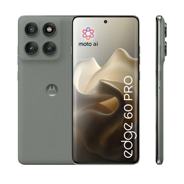 Motorola edge 60 pro 16,9 cm (6.67") Dual SIM Android 15 5G USB Type-C 12 GB 512 GB 6000 mAh Grijs (PB7X0006SE)