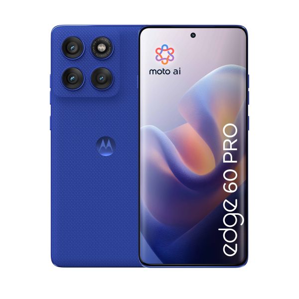 Motorola edge 60 pro 16,9 cm (6.67") Dual SIM Android 15 5G USB Type-C 12 GB 512 GB 6000 mAh Blauw (PB7X0007SE)