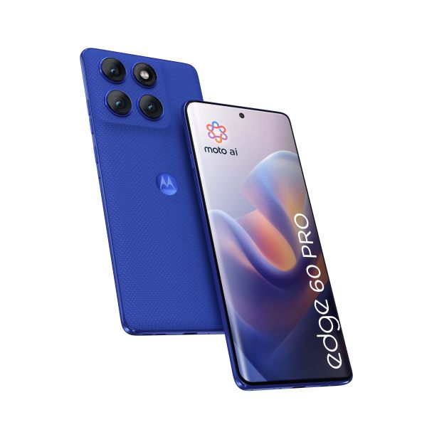 Motorola edge 60 pro 16,9 cm (6.67") Dual SIM Android 15 5G USB Type-C 12 GB 512 GB 6000 mAh Blauw (PB7X0007SE)