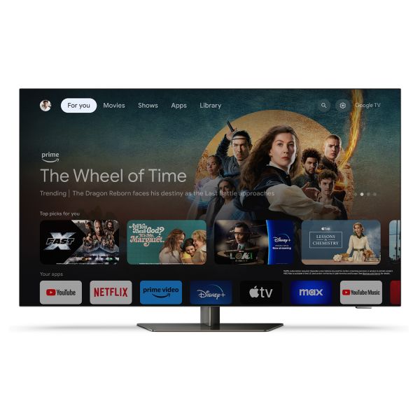 Philips 42OLED809/12 tv 106,7 cm (42") 4K Ultra HD Smart TV Wifi Zwart (42OLED809/12)