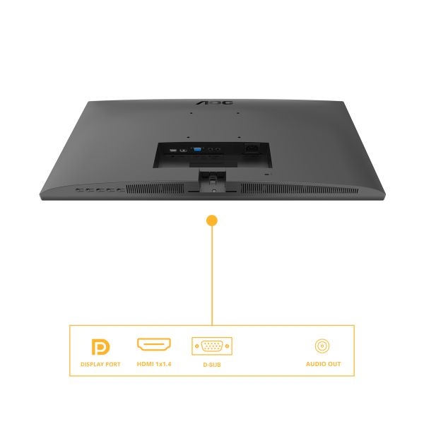 AOC B3 24B3QA2 computer monitor 60,5 cm (23.8") 1920 x 1080 Pixels Full HD LED Zwart (24B3QA2) AOC B3 24B3QA2 computer monitor 60,5 cm (23.8") 1920 x 1080 Pixels Full HD LED Zwart (24B3QA2)