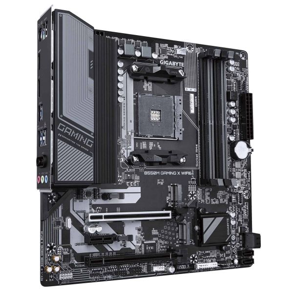 GIGABYTE B550M GAMING X WIFI6 moederbord AMD B550 Socket AM4 micro ATX (B550M GAMING X WF6)