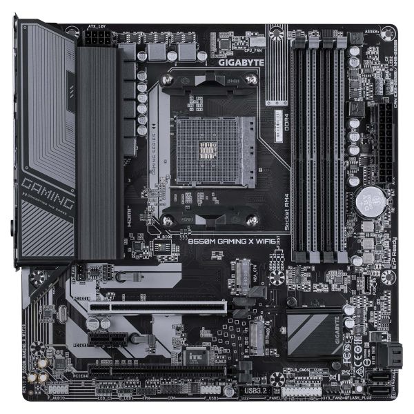 GIGABYTE B550M GAMING X WIFI6 moederbord AMD B550 Socket AM4 micro ATX (B550M GAMING X WF6)