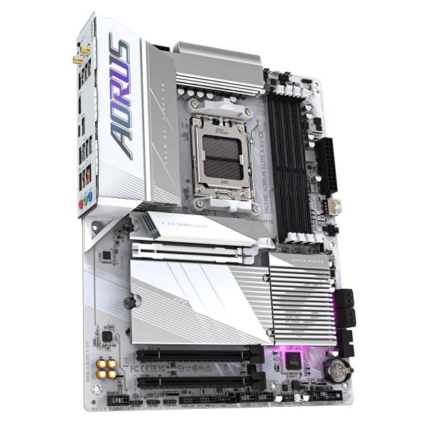GIGABYTE B650E AORUS ELITE X AX ICE AMD B650 Socket AM5 ATX (B650E A ELITE X I)